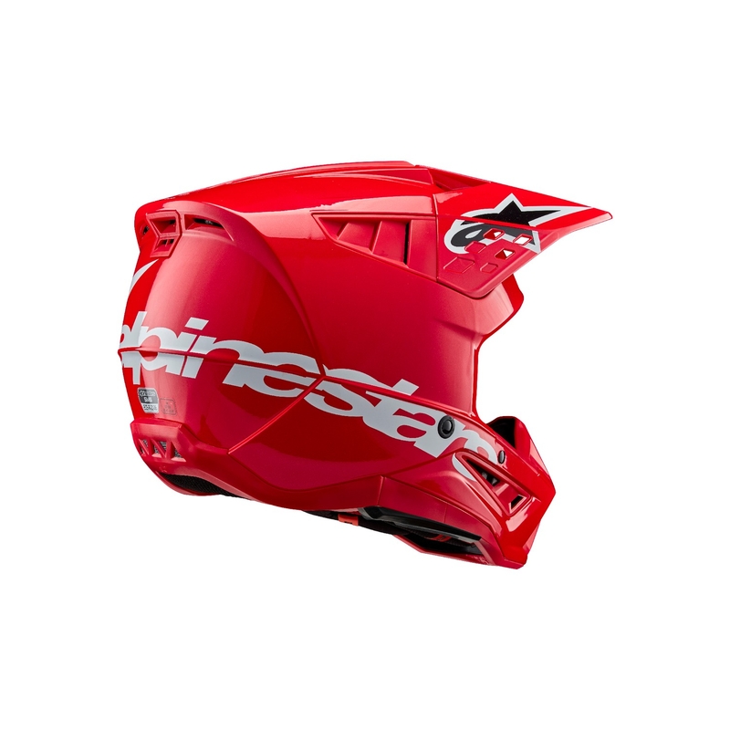 Alpinestars S-M5 Corp Motocross-Helm rot