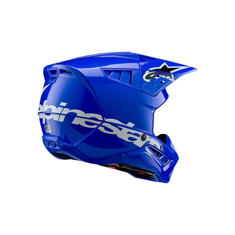 Alpinestars S-M5 Corp Motocross-Helm blau