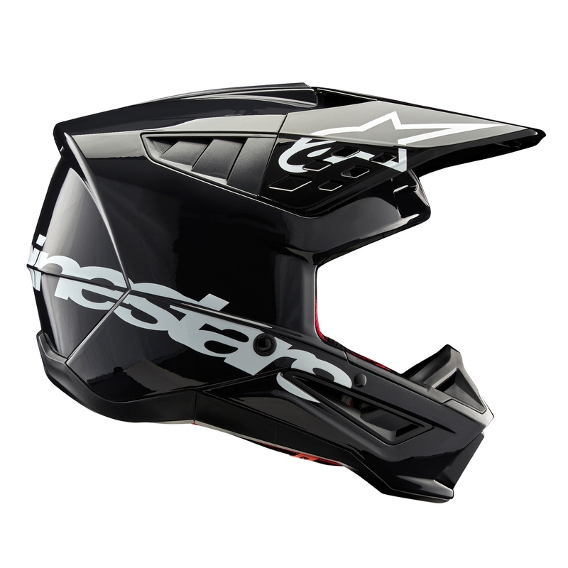 Alpinestars S-M5 Corp Motocross Helm Dunkelgrau