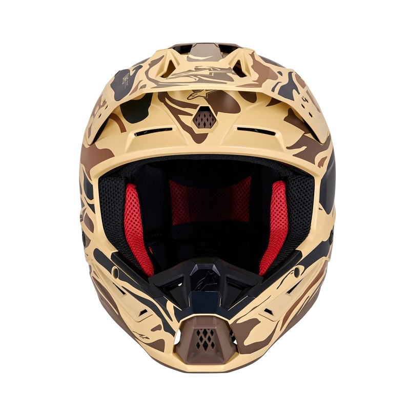 Alpinestars S-M5 Mineral Matte Dark Brown Camo Motocross Helm