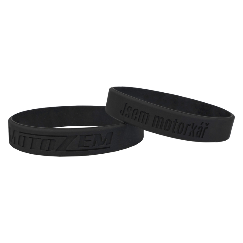 MotoZem CZ Armband Ich bin ein schwarzer Biker
