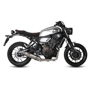 Auspuff komplett 2x1 STORM OVAL Y.053.LX1 Edelstahl