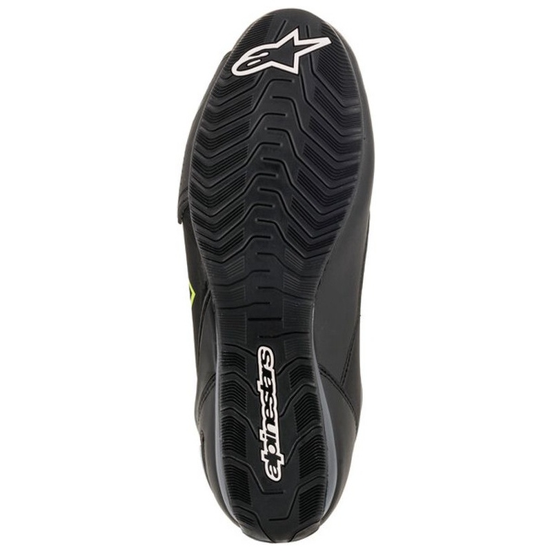 Alpinestars Faster-3 Drystar Motorradstiefel schwarz-grau-fluo gelb