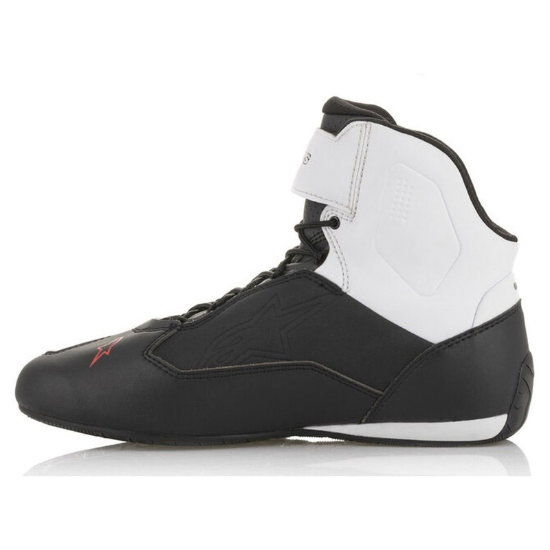 Alpinestars Faster-3 Motorradstiefel schwarz-weiß-rot