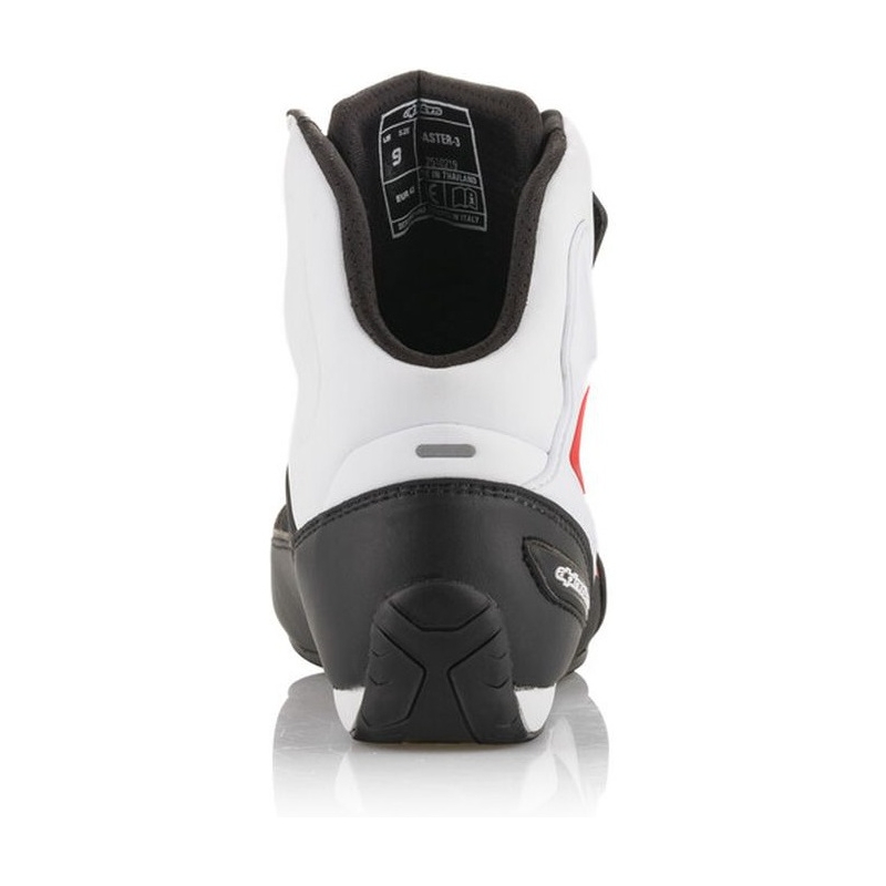 Alpinestars Faster-3 Motorradstiefel schwarz-weiß-rot