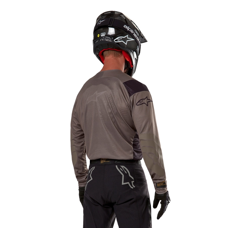 Alpinestars Techdura Motocross-Trikot braun