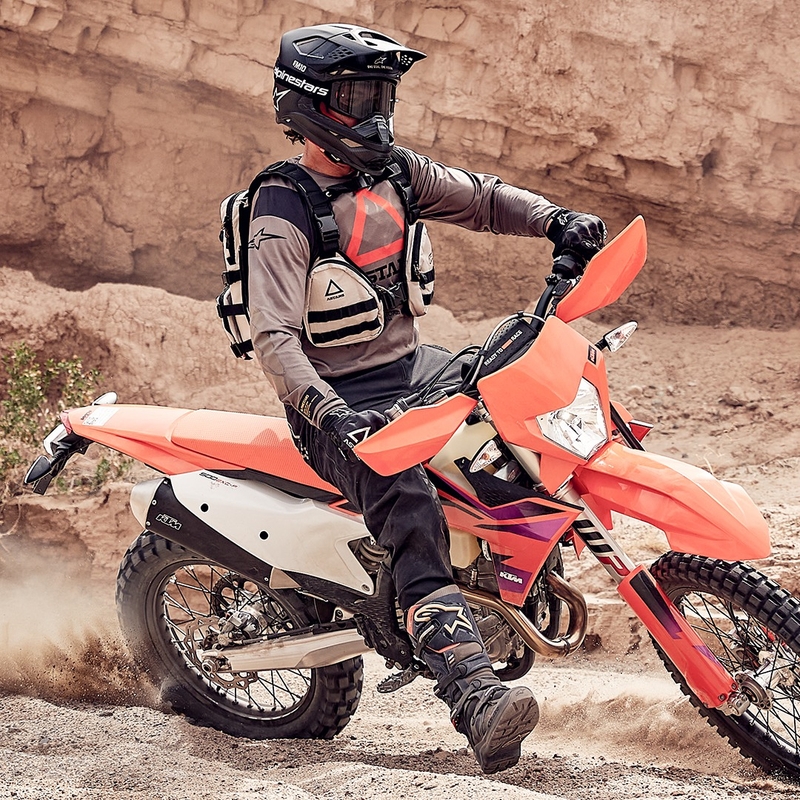 Alpinestars Techdura Motocross-Trikot braun