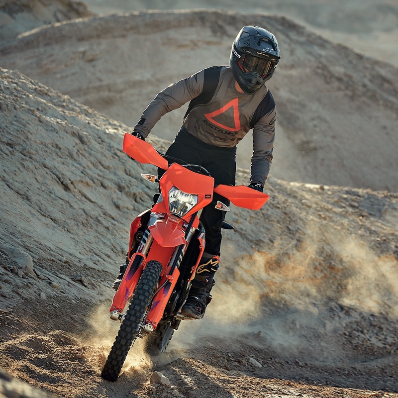 Alpinestars Techdura Motocross-Trikot braun