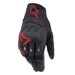Alpinestars Techdura Motocross-Handschuhe schwarz-rot