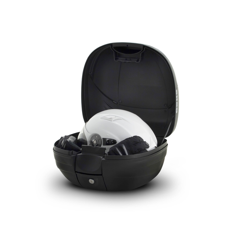 Top case with color cover SHAD SH29 weiß