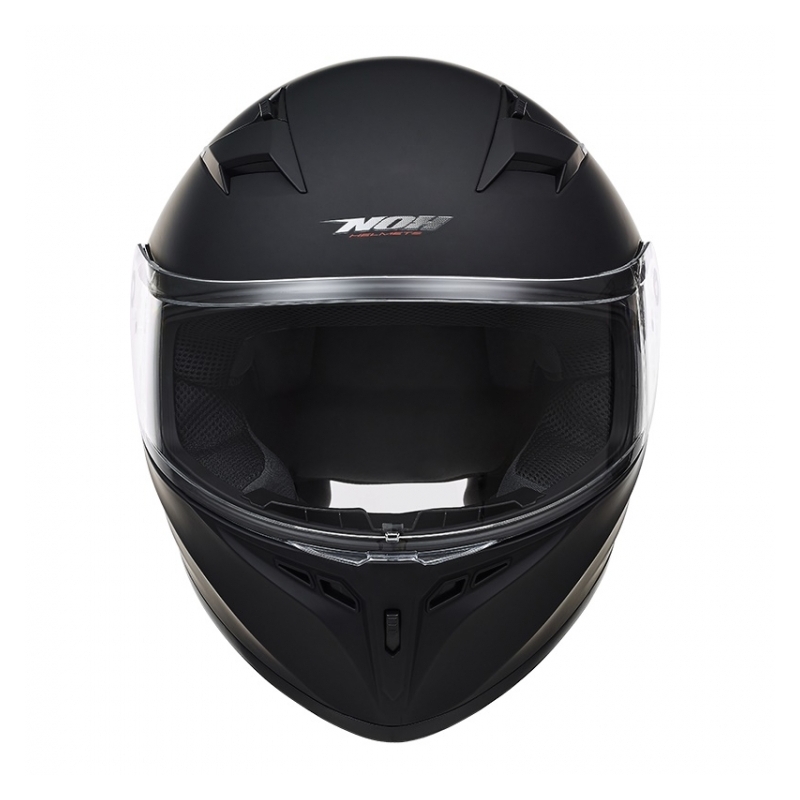 Kinder-Integralhelm NOX N961K schwarz matt