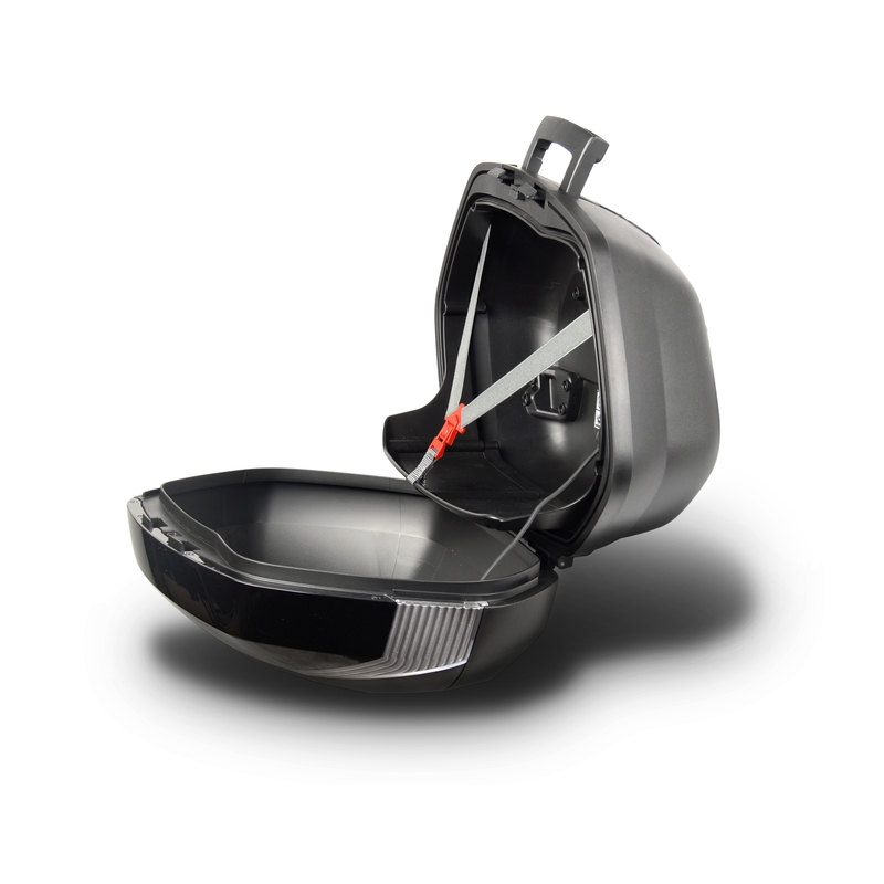 Side cases with color cover SHAD SH36 weiß (pair) with PREMIUM lock