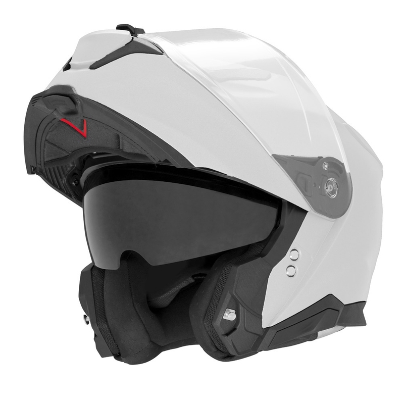 Klappbarer Motorradhelm NOX N967 weiß