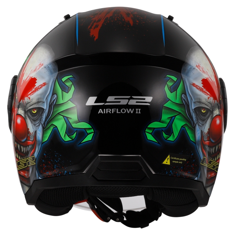 Offener Motorradhelm LS2 OF616 Airflow II Happy Dreams