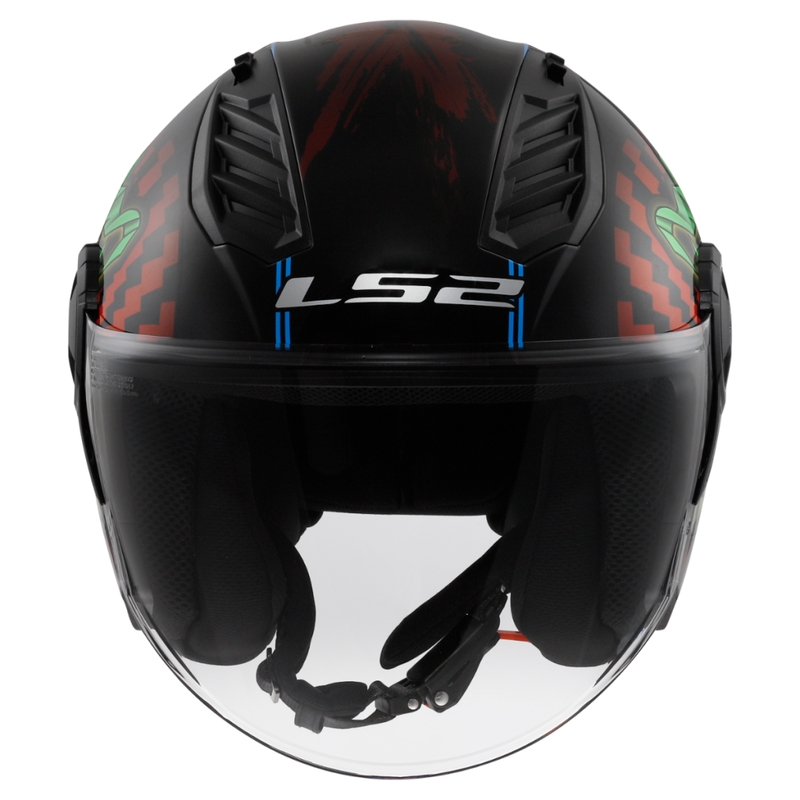 Offener Motorradhelm LS2 OF616 Airflow II Happy Dreams