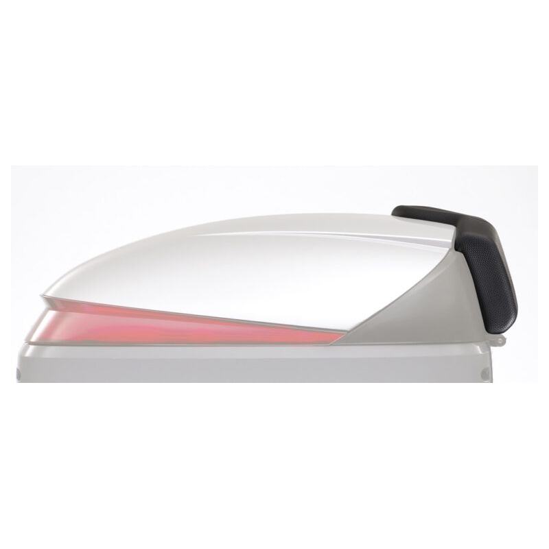 Top case with color cover SHAD SH50 silber