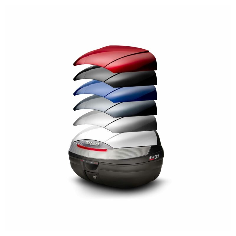 Top case with color cover SHAD SH37 Titan