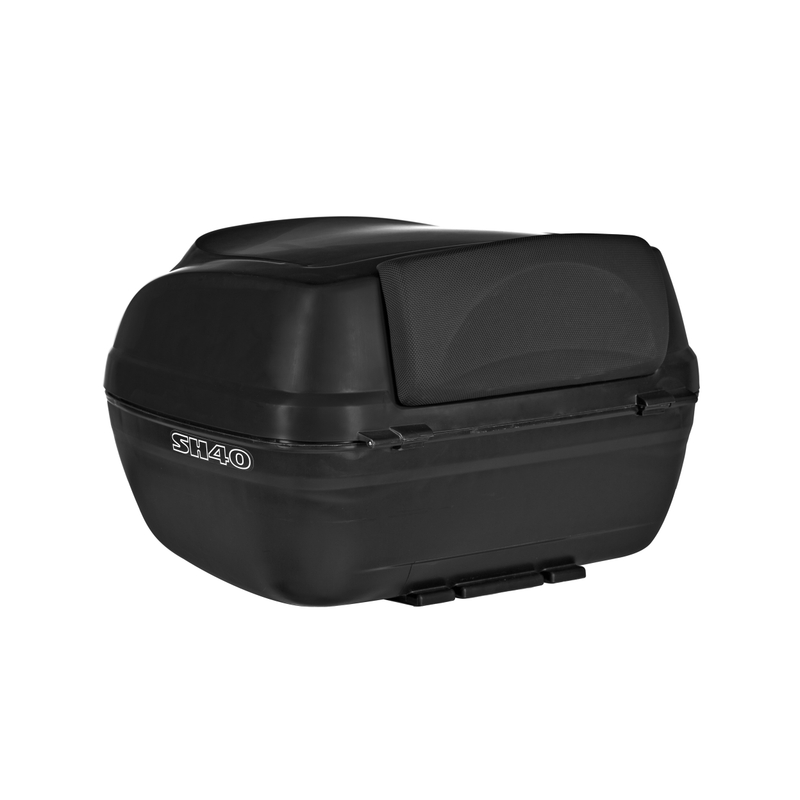 Top case with color cover SHAD SH40 silber