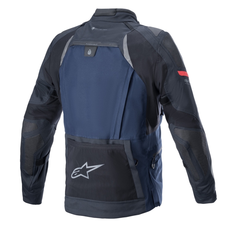 Alpinestars Boulder Gore-Tex Motorradjacke Dunkelblau-Schwarz