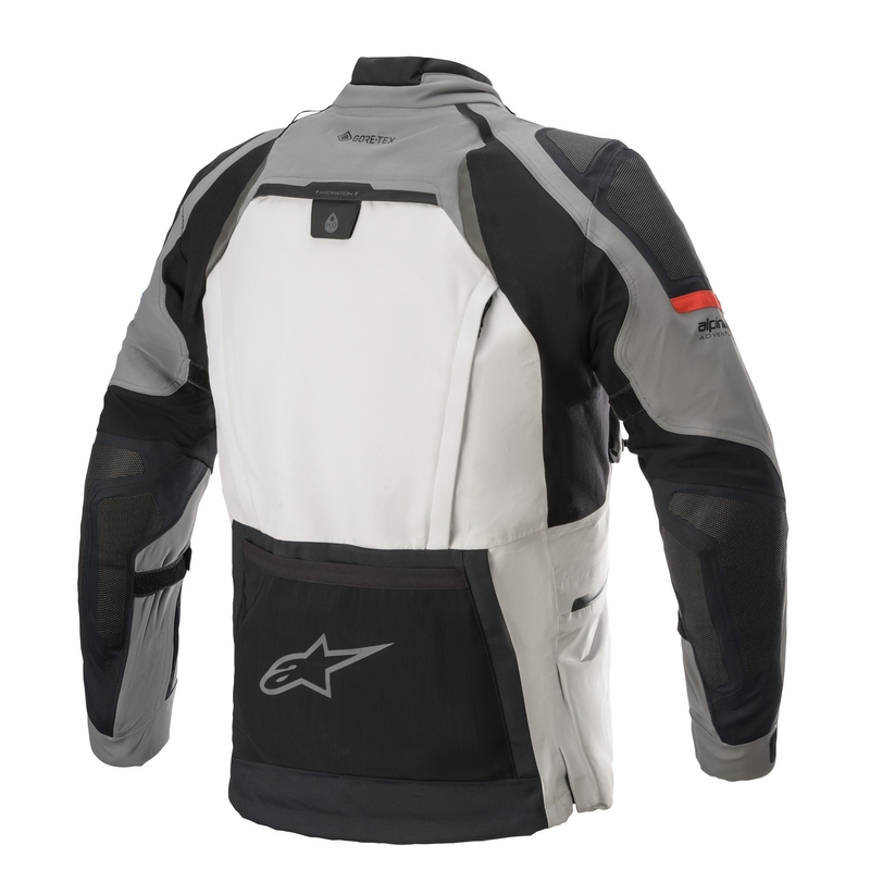 Alpinestars Boulder Gore-Tex Motorradjacke Dunkel-Hellgrau