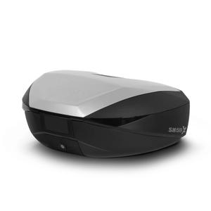 Top case SHAD SH59X D0B59200 schwarz mit Aluminiumdeckel (expandable concept) with PREMIUM SMART lock