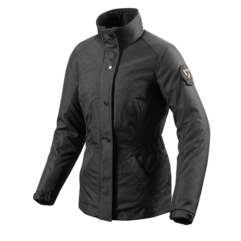 Women's Motorradjacke Stockholm Schwarz Ausverkauf
