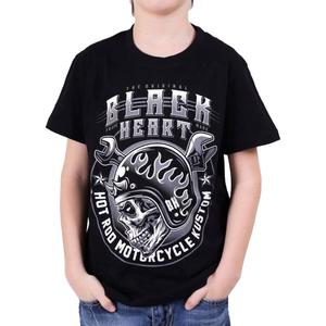 Kinder-T-Shirt Black Heart Boomer schwarz