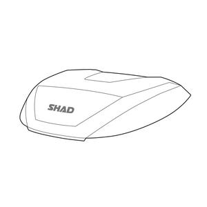 Cover SHAD SH59X D1B59T0R Aluminium