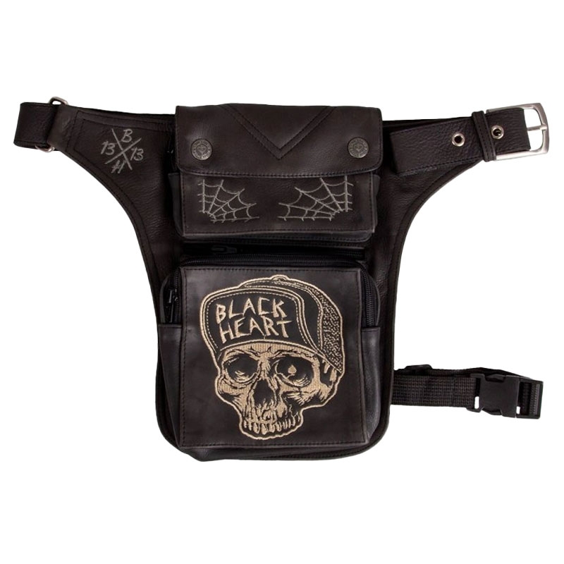 BLACK HEART W-TEC Garage Built Oberschenkeltasche schwarz