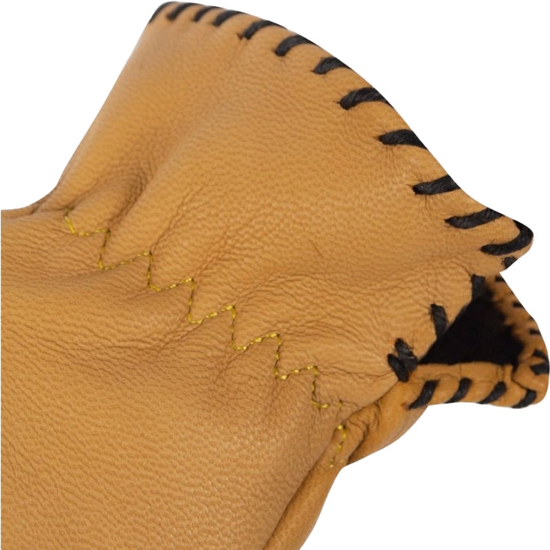 Chopper-Handschuhe Black Heart Skull Handschuhe braun