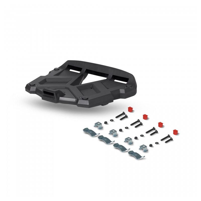 Top case standard plate SHAD TERRA schwarz