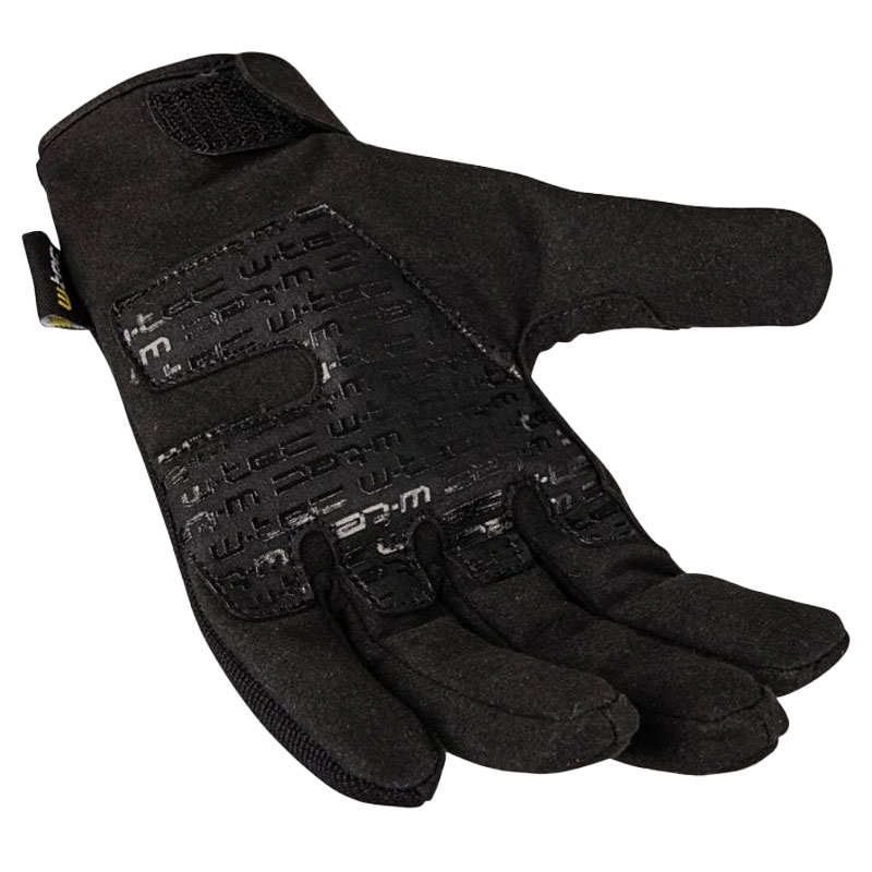Black Heart W-TEC Web Skull Chopper-Handschuhe schwarz