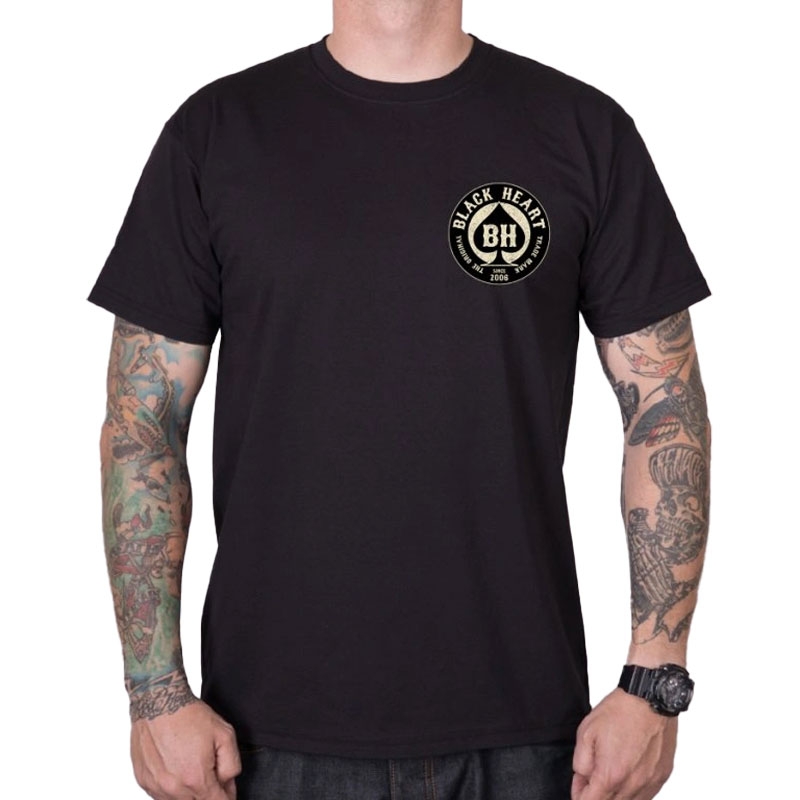 T-Shirt Black Heart Chopper King schwarz