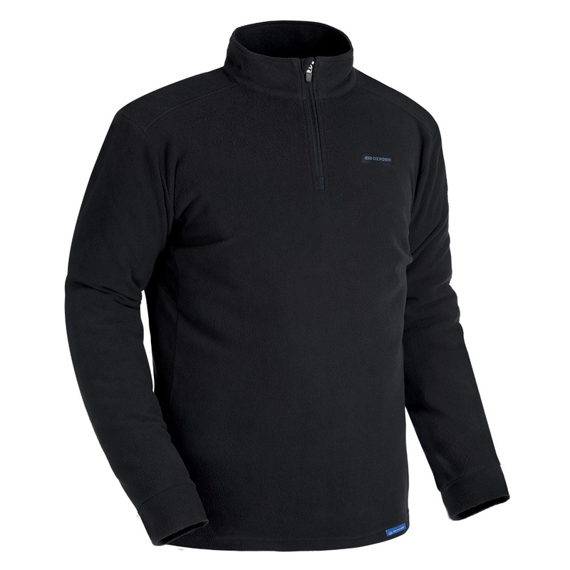 Thermofutter für Oxford Advanced Micro Fleece 1/2 Neck Jacke schwarz