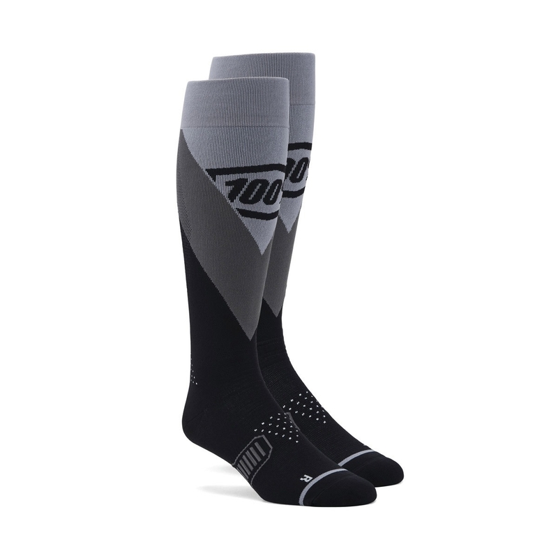 Knieschützer 100 % – USA HI Side MX schwarz