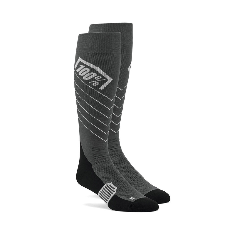 Knieschoner 100 % – USA HI Side MX grau
