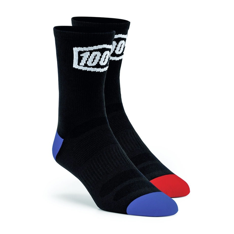 Socken 100 % USA Terrain MTB schwarz