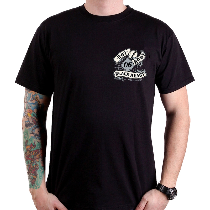 Herren-T-Shirt Black Heart Lola Ausverkauf