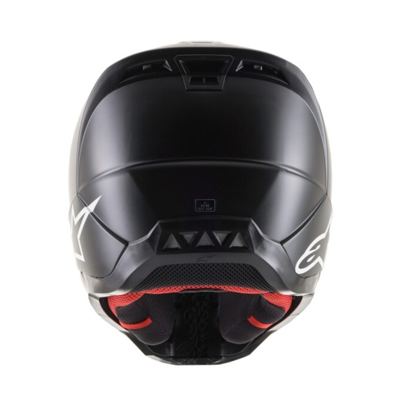 Motocross-Helm Alpinestars S-M5 Solid schwarz matt