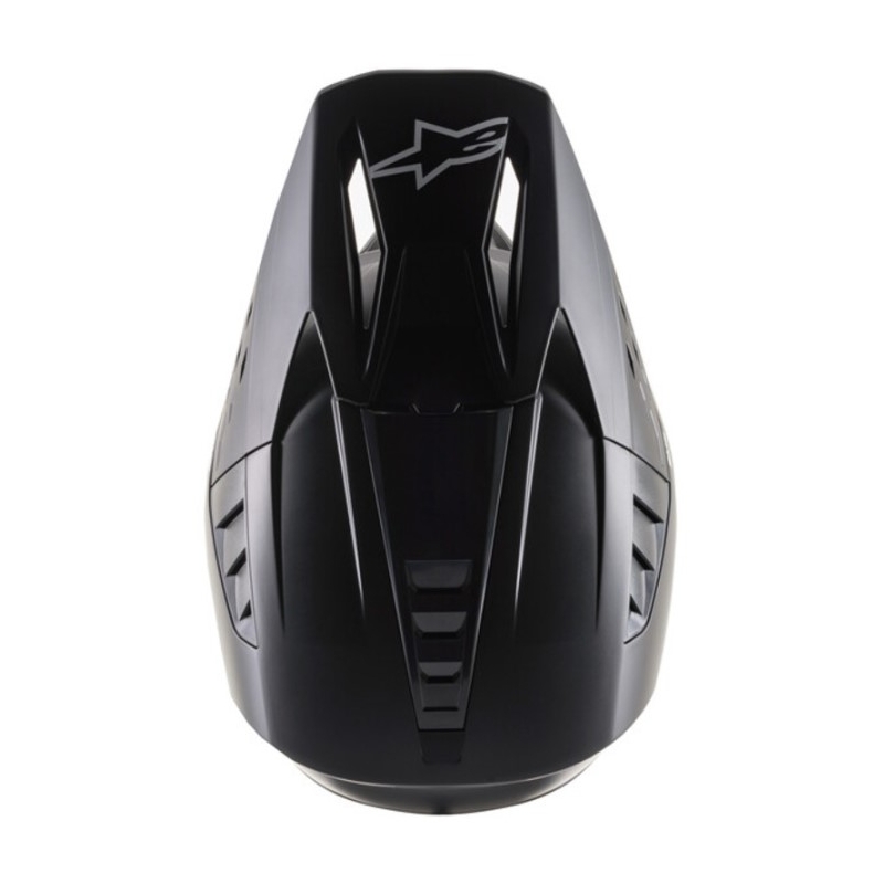 Motocross-Helm Alpinestars S-M5 Solid schwarz matt
