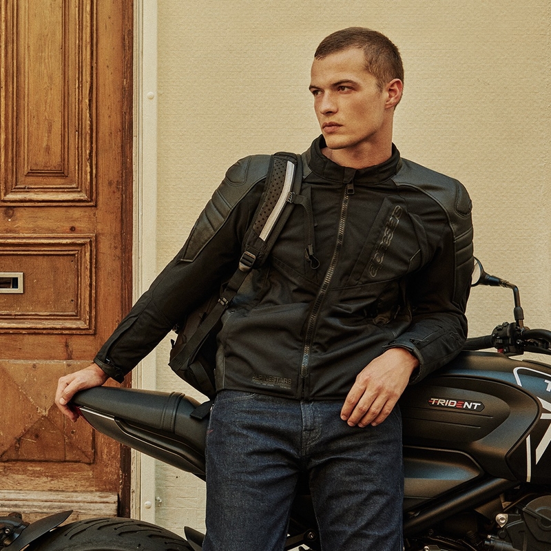 Alpinestars Proton Wasserdichte Motorradjacke schwarz
