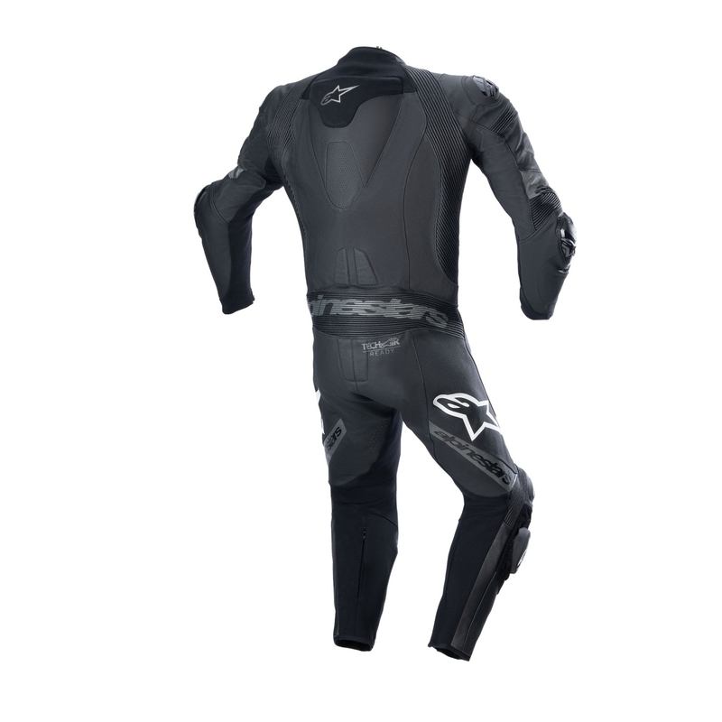 Alpinestars Missile 2 Ward Leder-Motorradanzug schwarz-grau