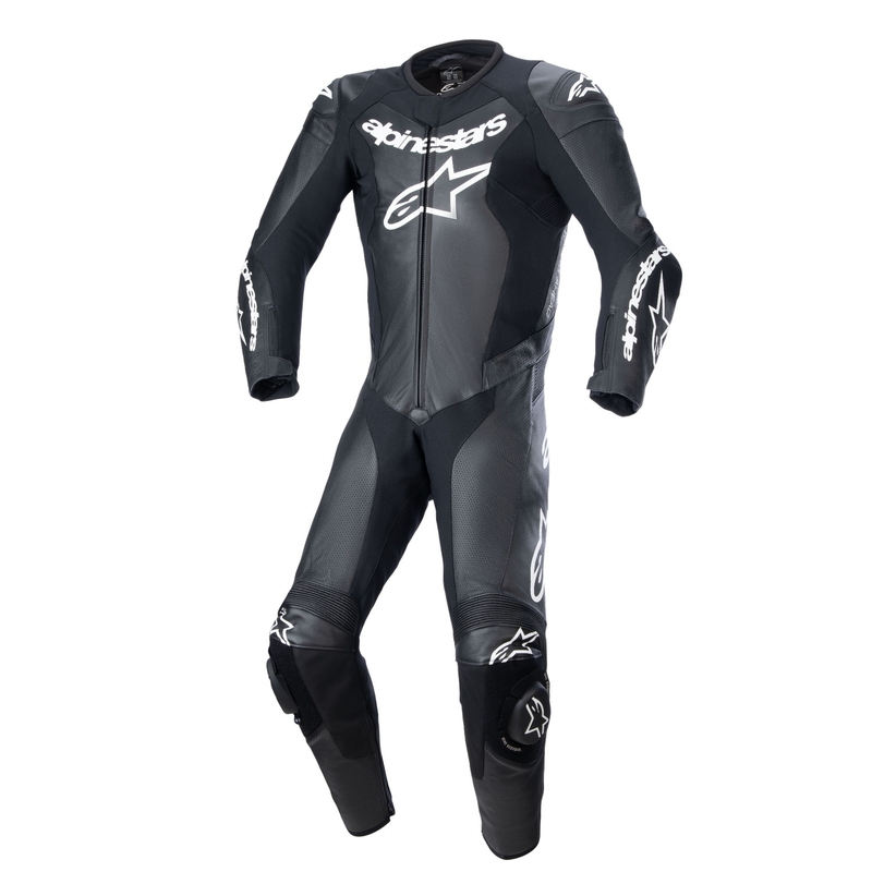 Alpinestars GP Force Lurv schwarzer Motorrad-Lederkombi