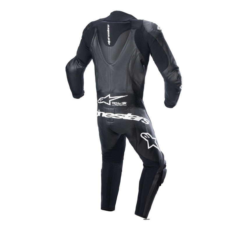 Alpinestars GP Force Lurv schwarzer Motorrad-Lederkombi