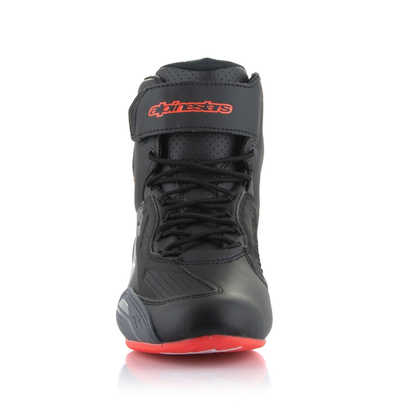 Alpinestars Faster-3 Motorradstiefel Schwarz-Grau-Fluorot