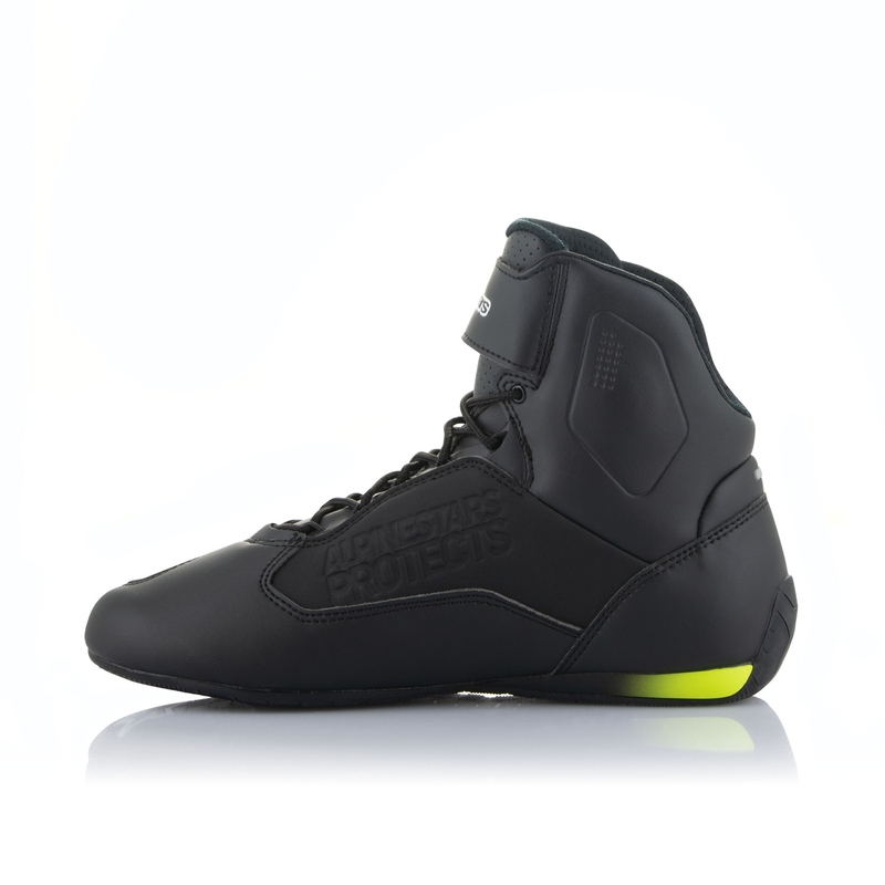 Alpinestars Faster-3 Motorradstiefel schwarz-fluo gelb