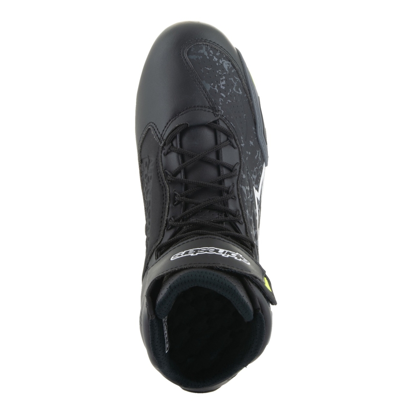 Alpinestars Faster-3 Motorradstiefel schwarz-fluo gelb