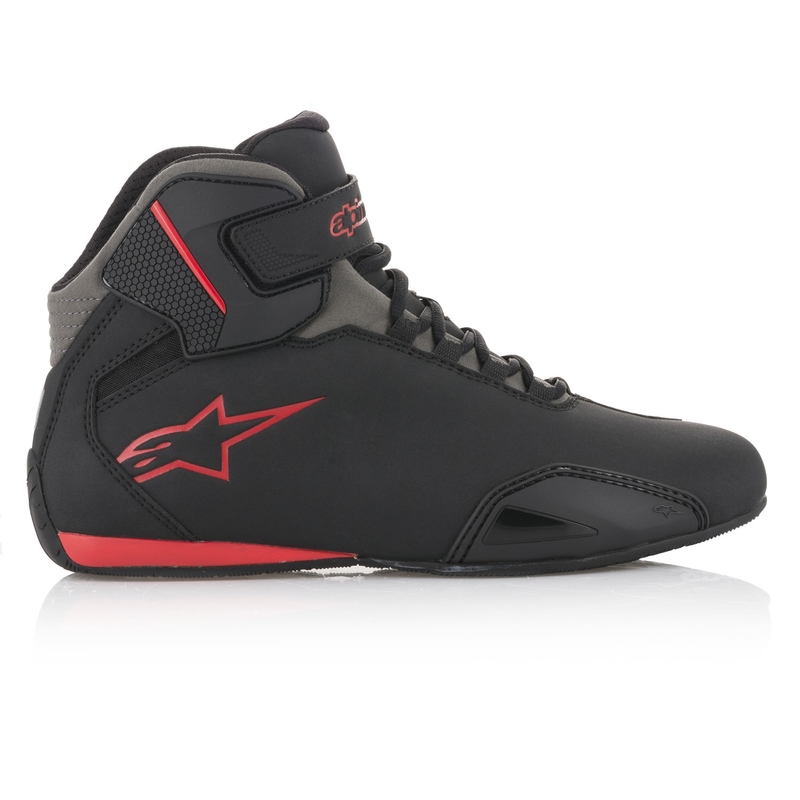 Alpinestars Sektor Motorradstiefel schwarz-rot