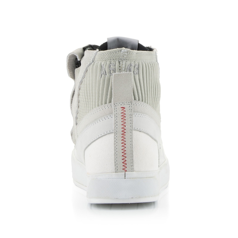 Alpinestars Stated Motorradstiefel weiß-grau