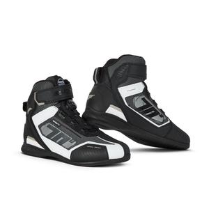 Motorradstiefel SEVENTY DEGREES SD-BR3 Veloce PRO schwarz-weiß